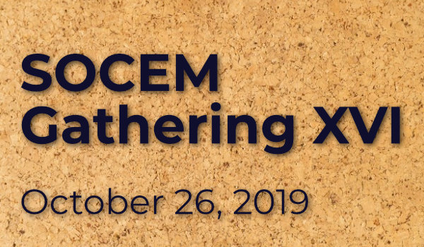 SOCEM Gathering XVI, October 26 2019, Title image