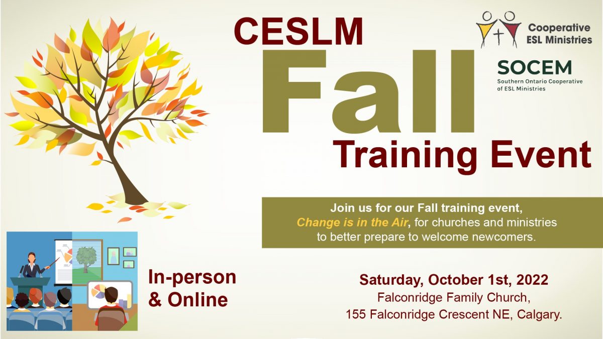 Fall Training Event Poster