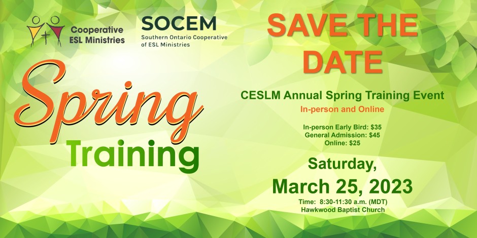 CELSM-spring-training-2023-poster
